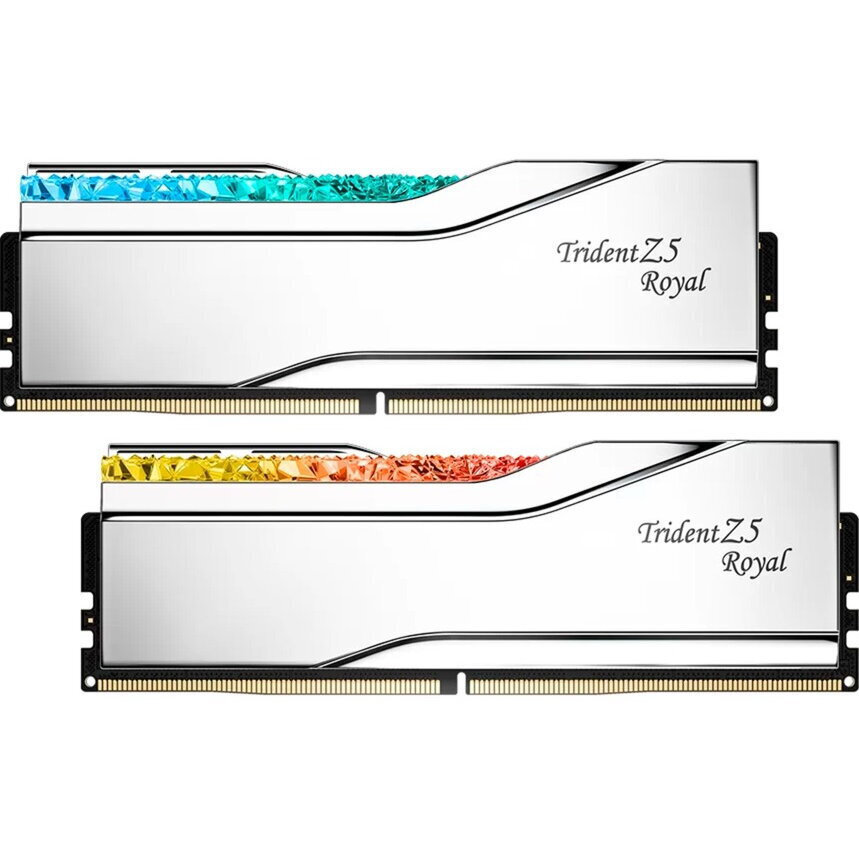 G.Skill Trident Z5 Royal RGB DDR5 48GB RAM με 2x24GB Modules και Ταχύτητα 8400 για Desktop F5-8400J4052G24GX2-TR5S - Image 5