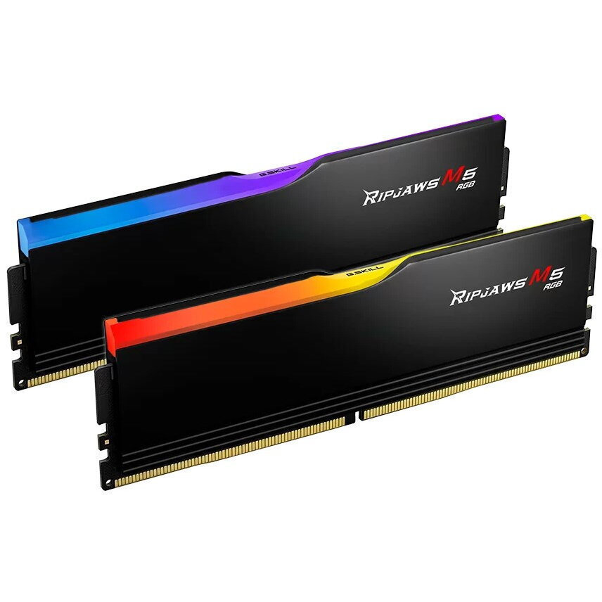 G.Skill Ripjaws M5 RGB DDR5 64GB RAM με 2x32GB Modules και Ταχύτητα 6000 για Desktop F5-6000J2836G32GX2-RM5RK - Image 4