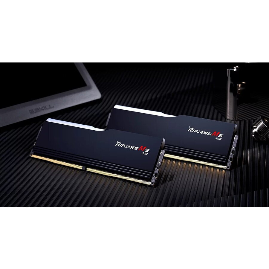 G.Skill Ripjaws M5 RGB DDR5 64GB RAM με 2x32GB Modules και Ταχύτητα 6000 για Desktop F5-6000J2836G32GX2-RM5RK - Image 5