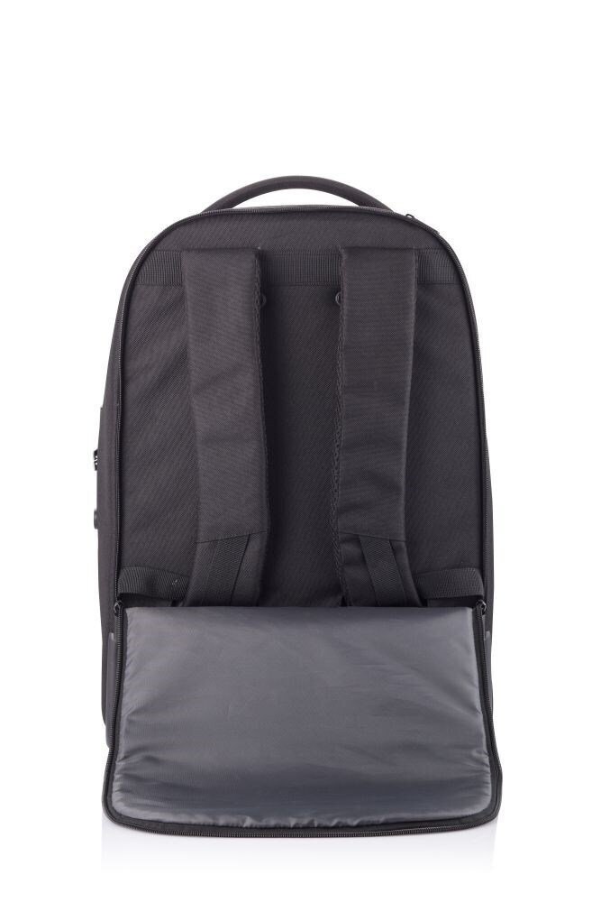 Xd Design Bobby Soft Laptop Backpack P705.792 Up To 17" 43.18 Cm Wheels Handle Usb Charging Port Water-repellent Material Tsa Lock Black - Image 3