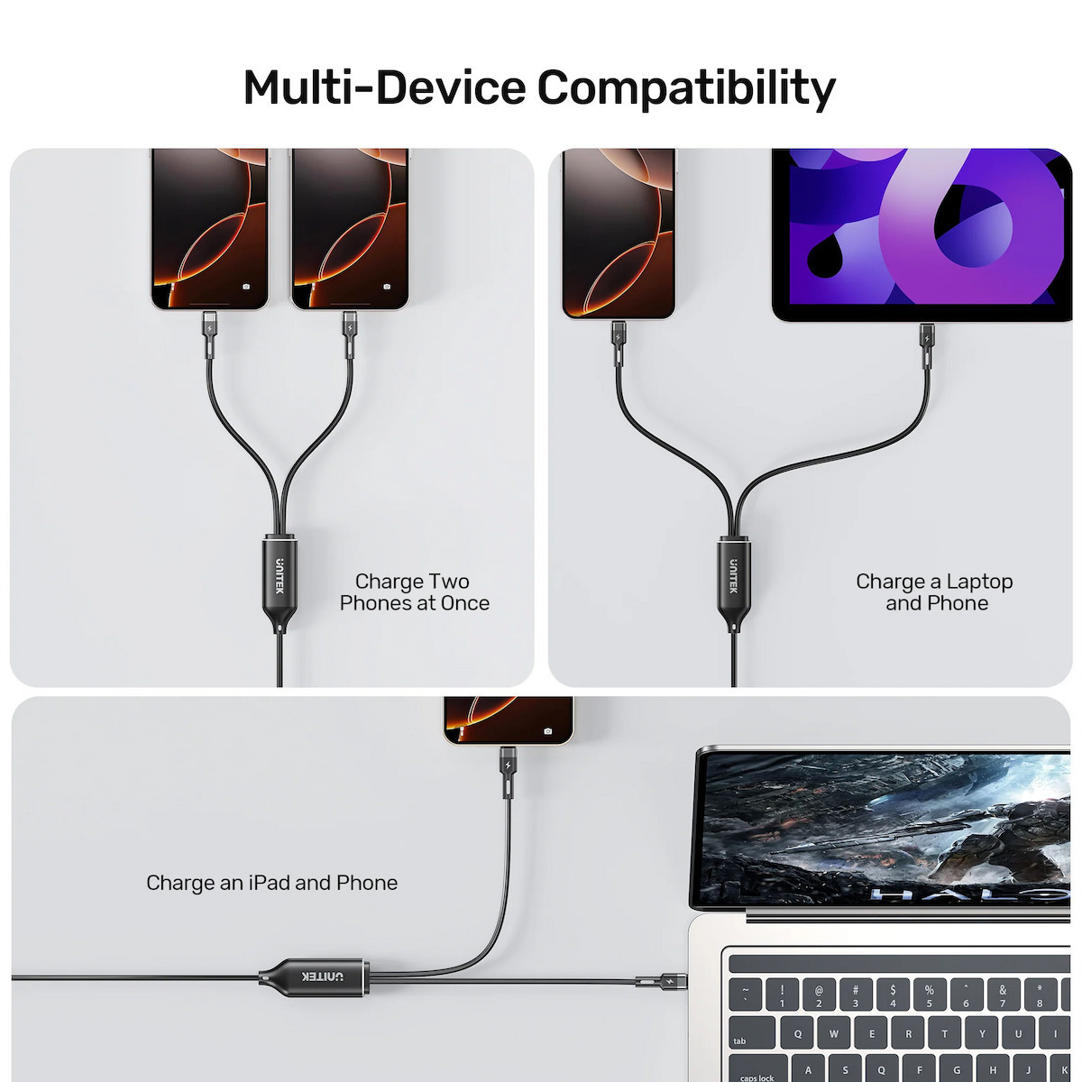 USB 2.0 Cable USB-C male - USB-C 100W 3m - Image 6