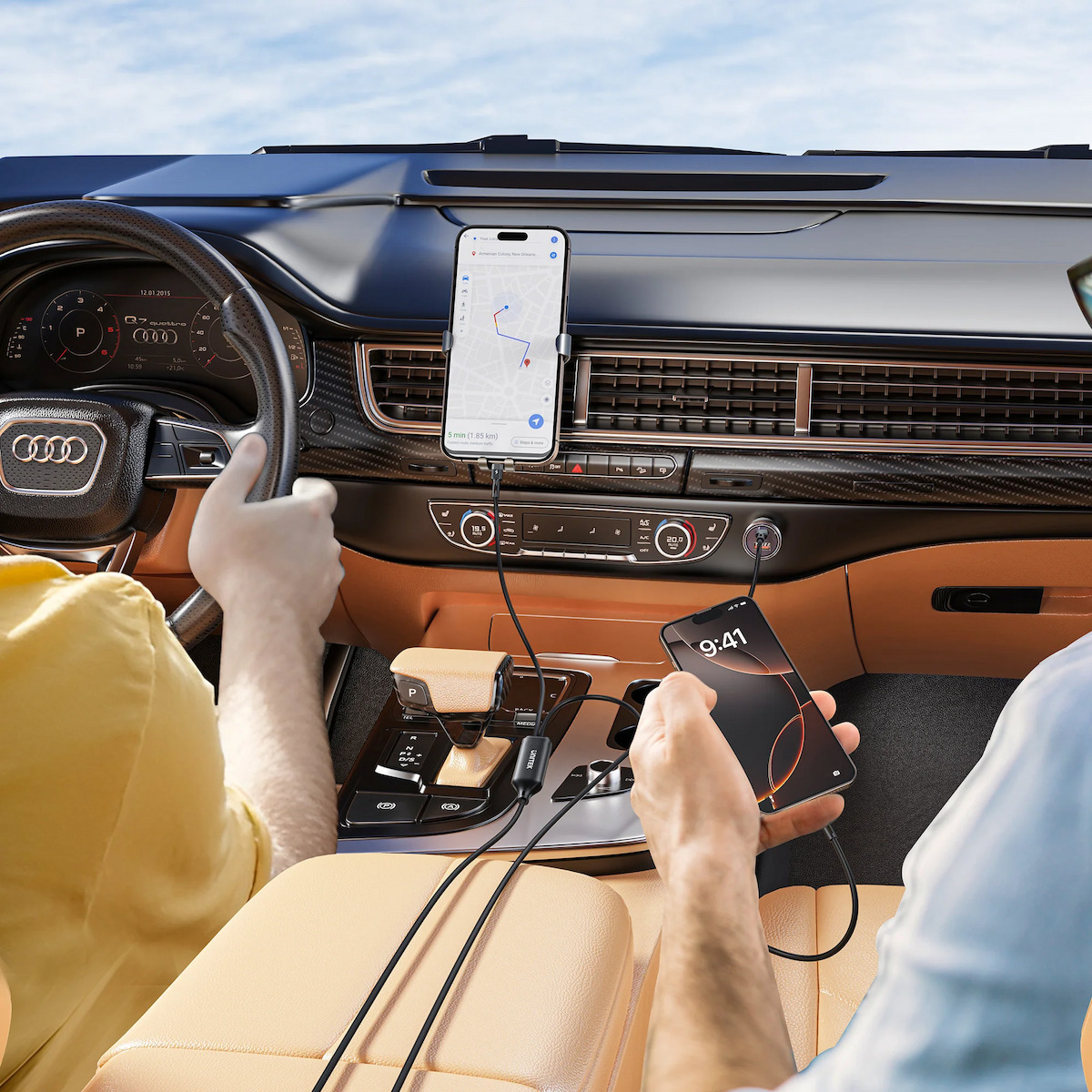 USB 2.0 Cable USB-C male - USB-C 100W 3m - Image 8