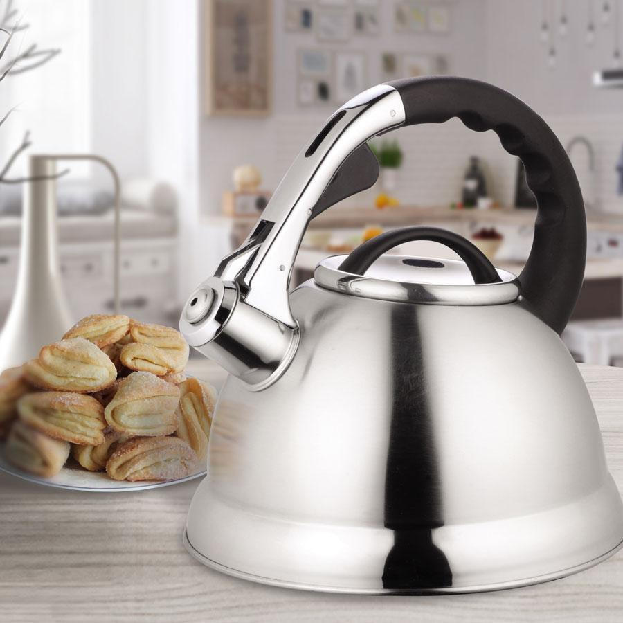 Maestro Βραστήρας Ανοξείδωτος σε Ασημί Χρώμα 2800ml - Image 4