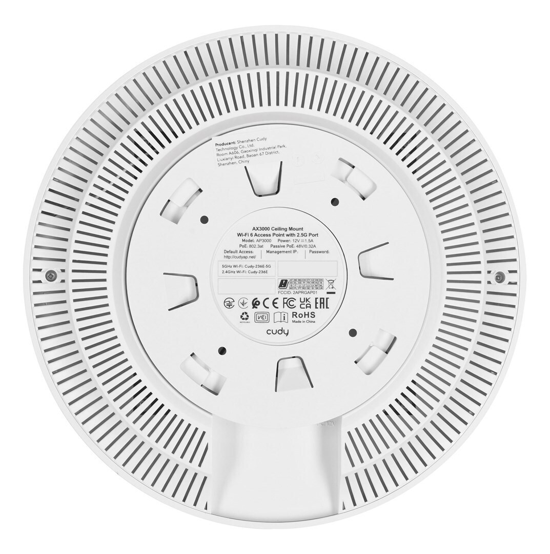 Cudy AP3000 Access Point Wi‑Fi 6 Dual Band (2.4 & 5GHz) - Image 11