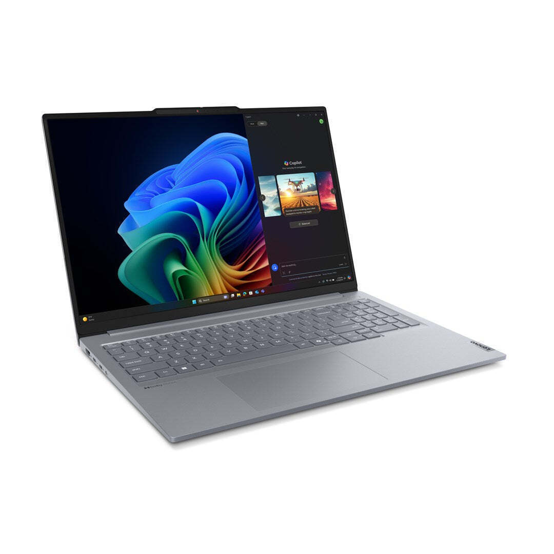 Lenovo ThinkBook 16 Gen 7 16" IPS (Snapdragon-X Plus X1P-42-100/32GB/1TB SSD/W11 Pro) Luna Grey (US Keyboard) - Image 7