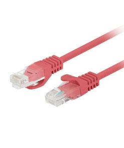 Lanberg U/UTP Cat.6 Καλώδιο Δικτύου Ethernet 1m Κόκκινο 1τμχ PCF6-20CC-0100-R