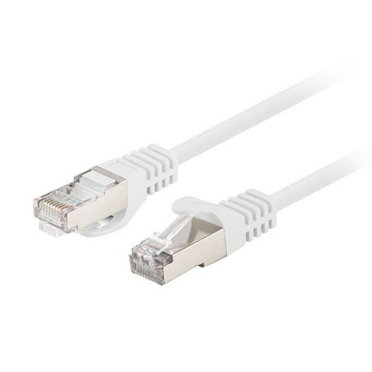 Lanberg U/UTP Cat.6 Καλώδιο Δικτύου Ethernet 1.5m Λευκό 1τμχ (PCF6-20CC-0150-W)