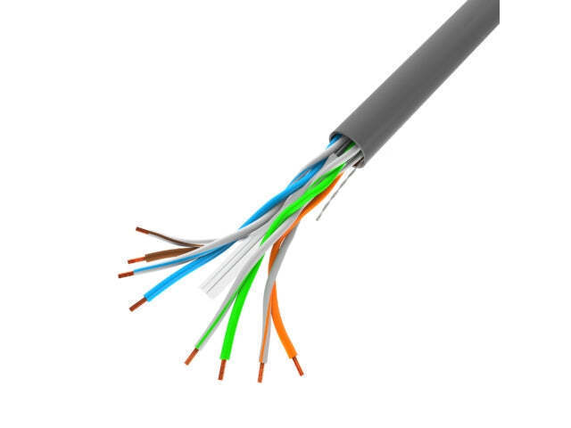 Lanberg U/UTP Cat.6 Καλώδιο Δικτύου Ethernet χωρίς ακροδέκτες 305m Γκρι 1τμχ LCU6-11CU-0305-S - Image 3