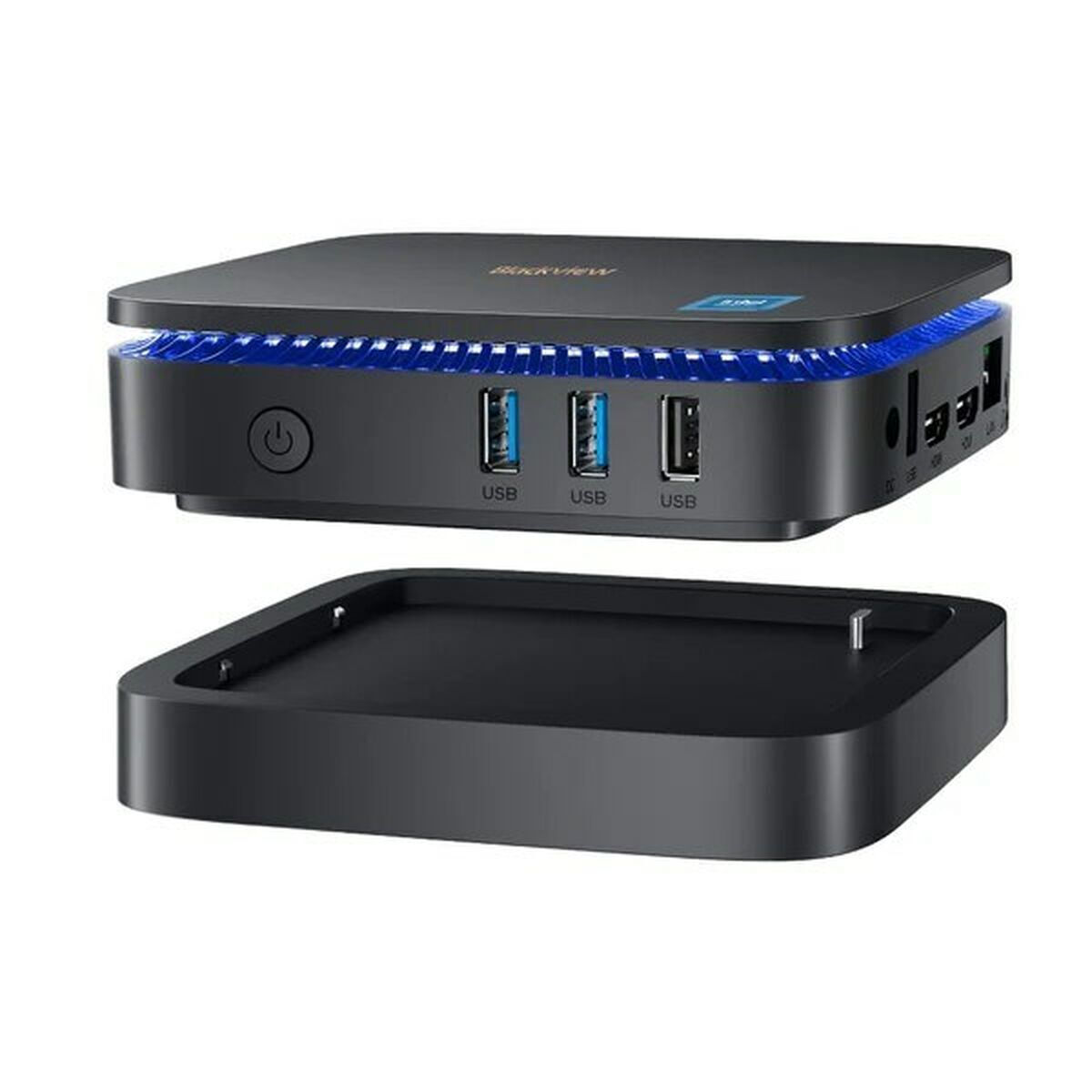 BlackView MP60 Mini PC (N-Series N100/16GB DDR4/16GB SSD + 512GB SSD/W11 Pro)