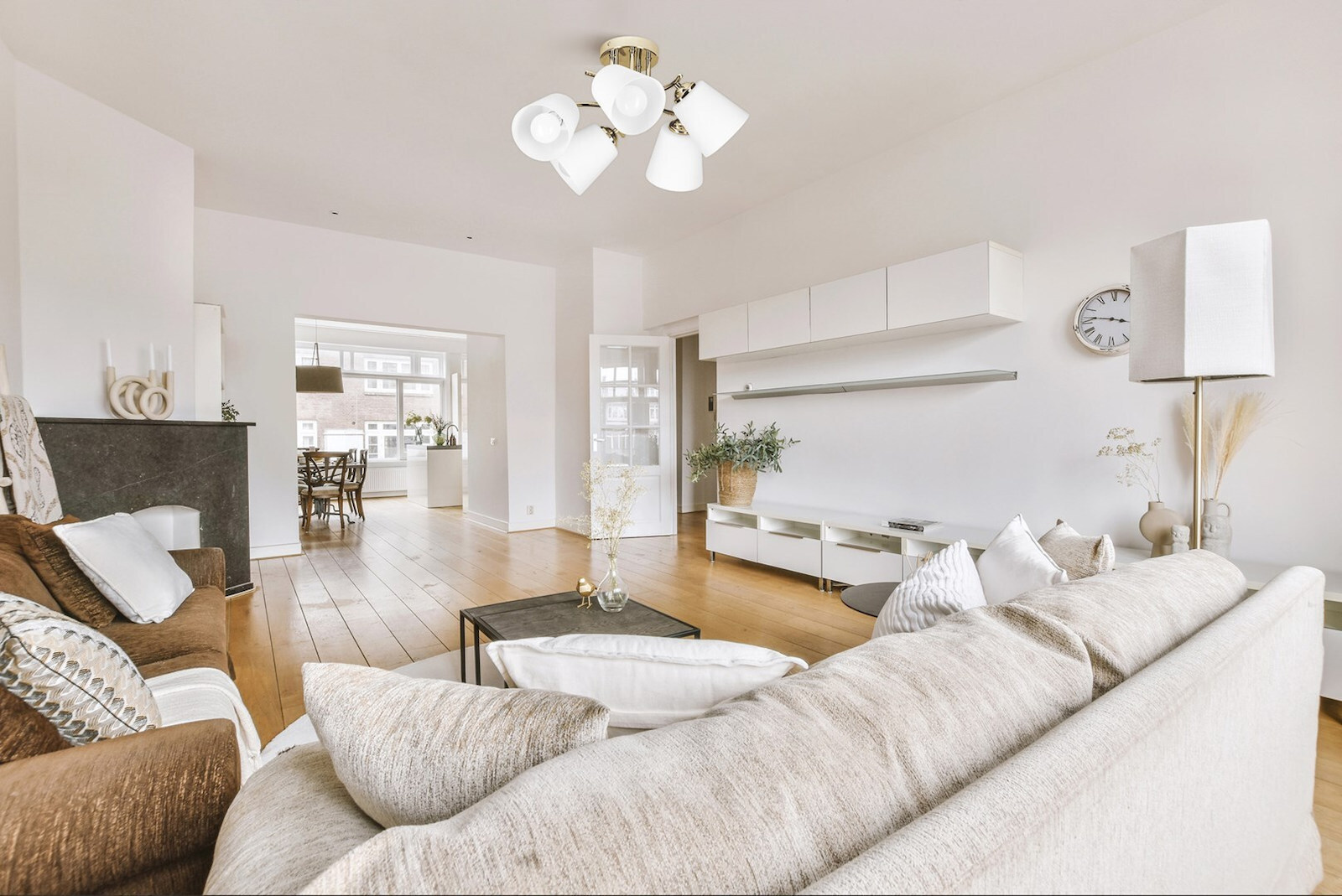 Active Jet Κρεμαστό Φωτιστικό Χρυσό με Ντουί E27 AJE-EMILY 5P GD - Image 5