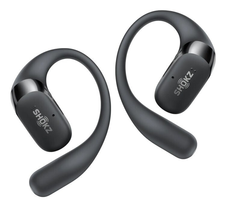 Shokz OpenFit 2 Open Ear Bluetooth Handsfree Ακουστικά με Αντοχή στον Ιδρώτα και Θήκη Φόρτισης Μαύρα - Image 3