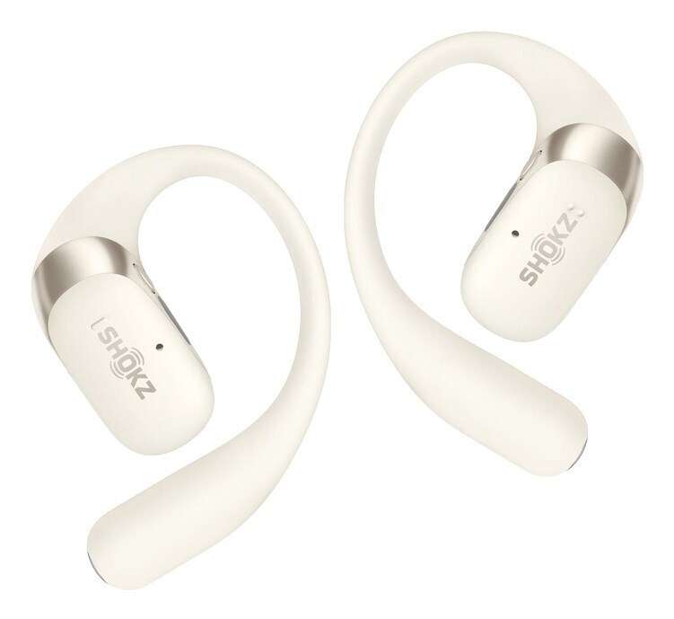 Shokz OpenFit 2 Open Ear Bluetooth Handsfree Ακουστικά με Αντοχή στον Ιδρώτα και Θήκη Φόρτισης Μπεζ - Image 3