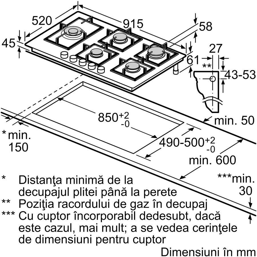 Bosch Υγραερίου PPM9A6I40 - Image 7