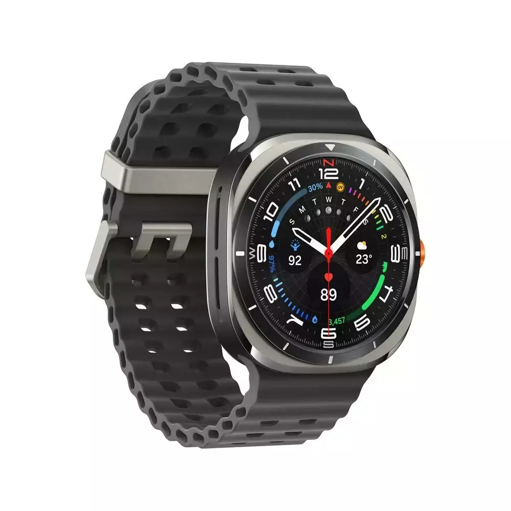 Samsung Galaxy Watch Ultra (2025) Titanium 47mm Αδιάβροχο με eSIM και Παλμογράφο (Ασημί) - Image 3