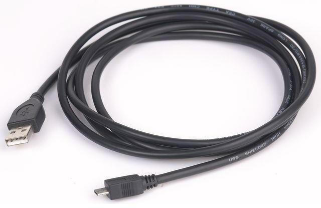 Cablexpert Regular USB 2.0 to micro USB Cable 1.8m (GER-GM-MICROUSB-2M) 1τμχ - Image 3