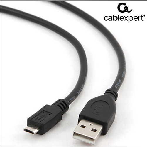 Cablexpert Regular USB 2.0 to micro USB Cable 1.8m (GER-GM-MICROUSB-2M) 1τμχ - Image 7