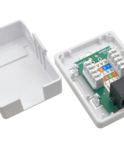 Alternative view of A-LAN Wire Connector Rj45 White
