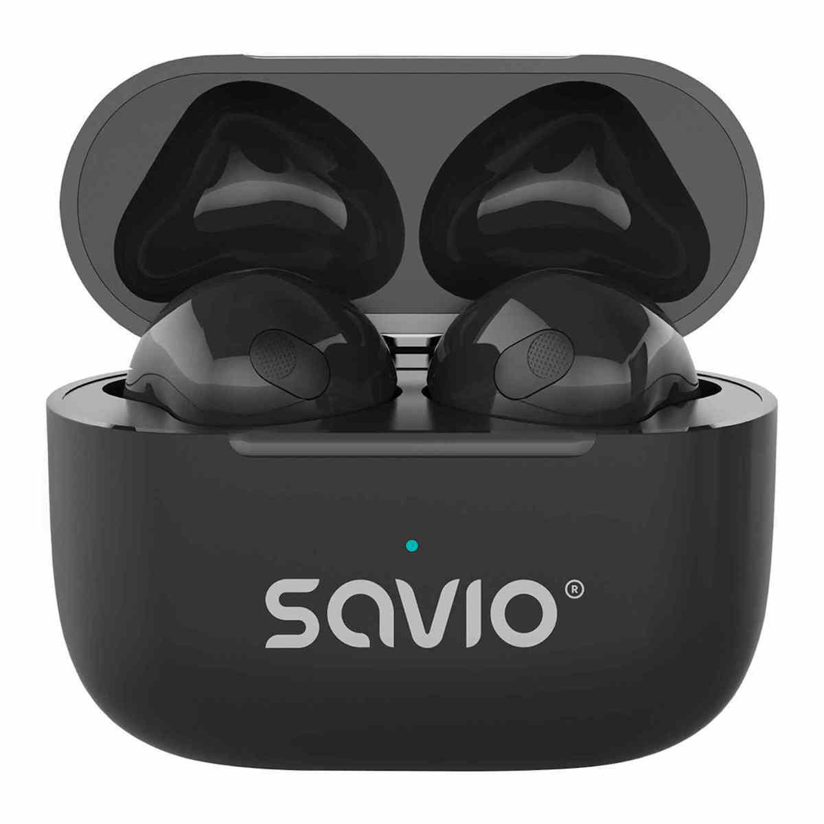 Savio TWS-02 PRO In-ear Μαύρα - Image 2