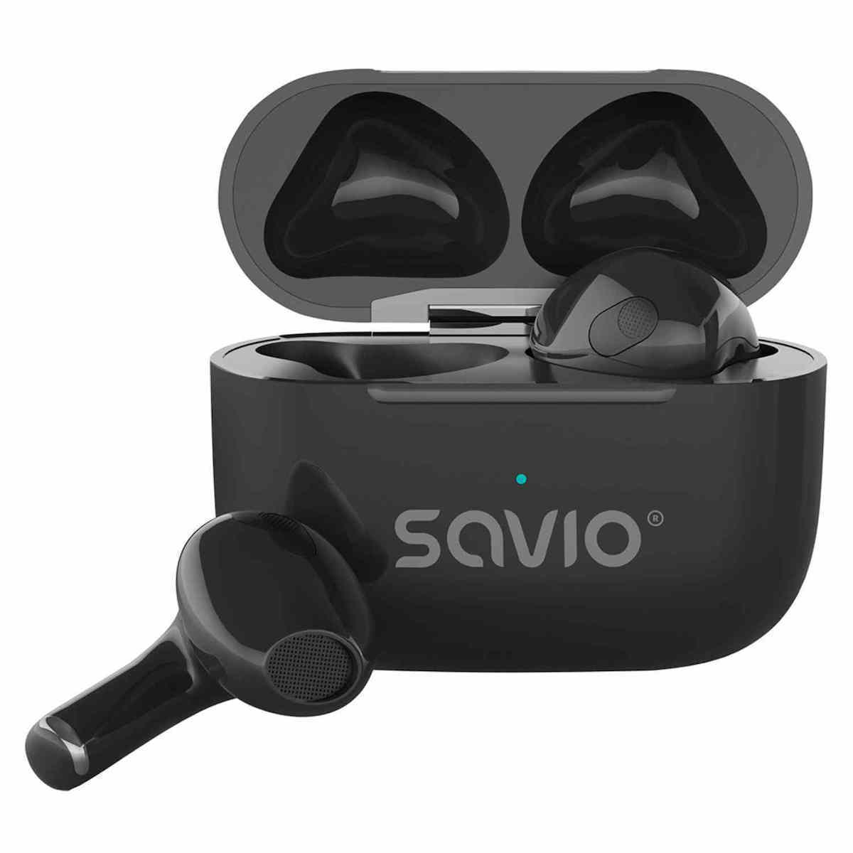 Savio TWS-02 PRO In-ear Μαύρα - Image 3
