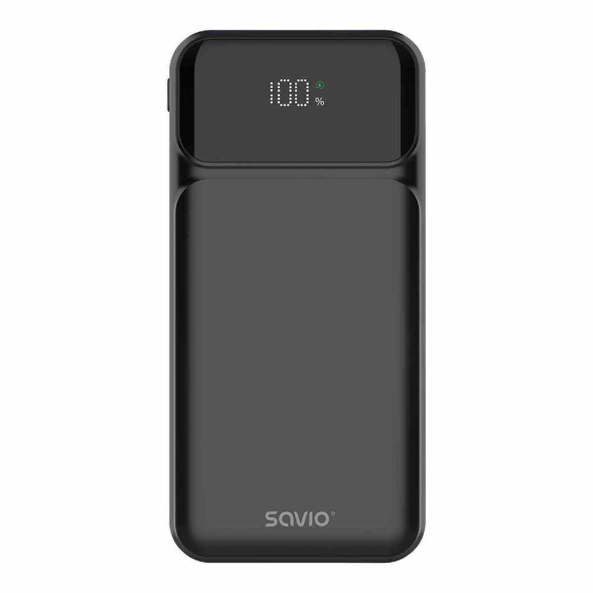 Savio BA-08 10000mAh Μαύρο - Image 2