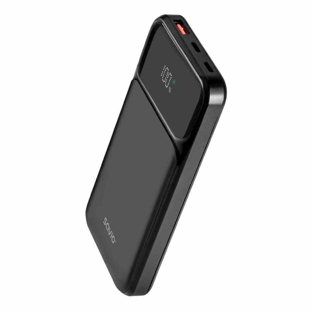 Savio BA-08 10000mAh Μαύρο - Image 3