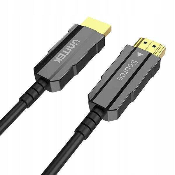 Unitek HDMI 2.0 HDMI male - HDMI male 12m Μαύρο