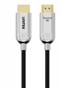Alternative view of Unitek HDMI 2.0 HDMI male - HDMI male 20m Μαύρο