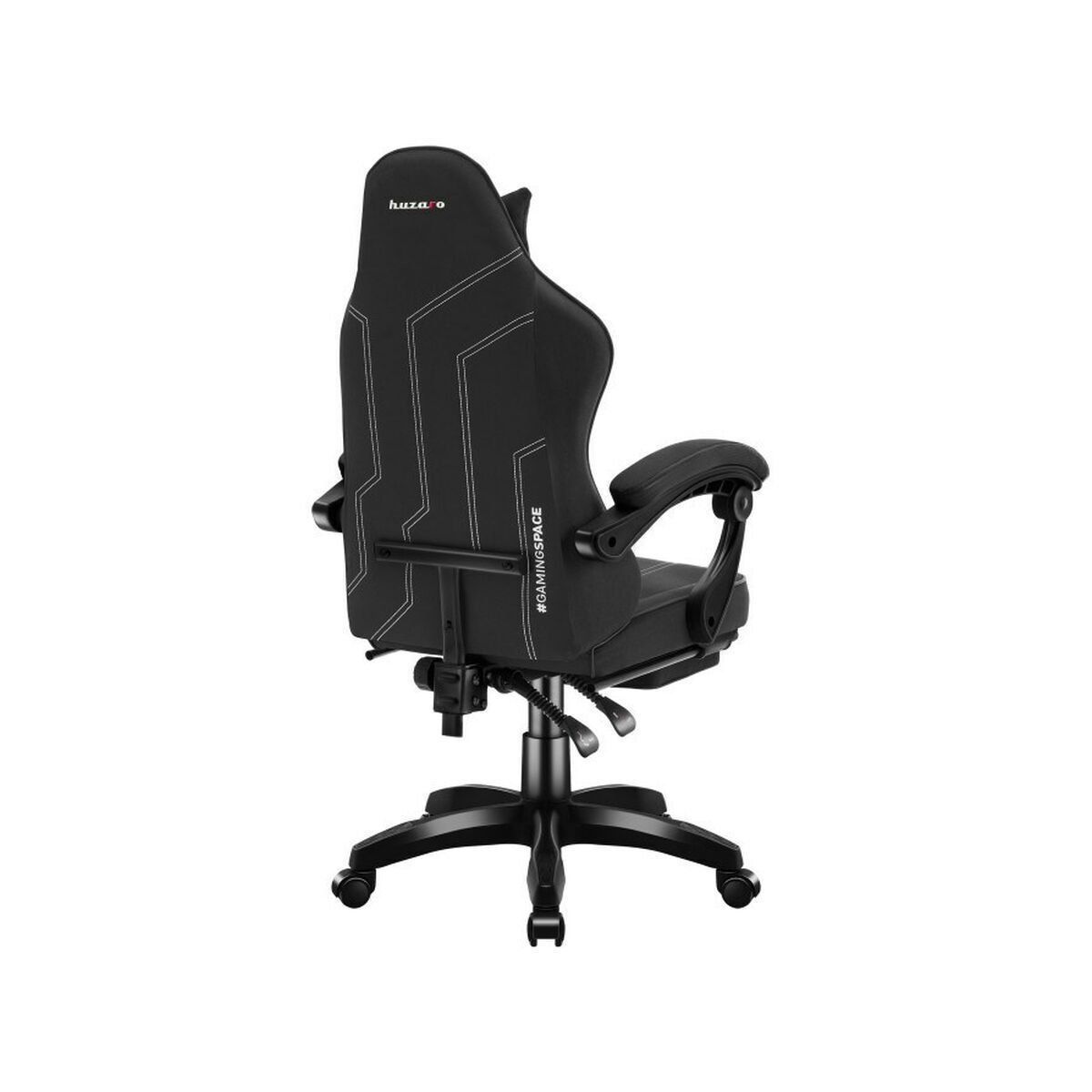 Huzaro HZ-FORCE 3.7 Καρέκλα Gaming Δερματίνης Carbon Black - Image 4