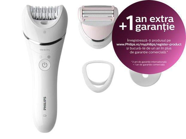 Philips Epilator Series 8000 Σετ Αποτρίχωσης Epilator για το Σώμα BRE710/00 - Image 10