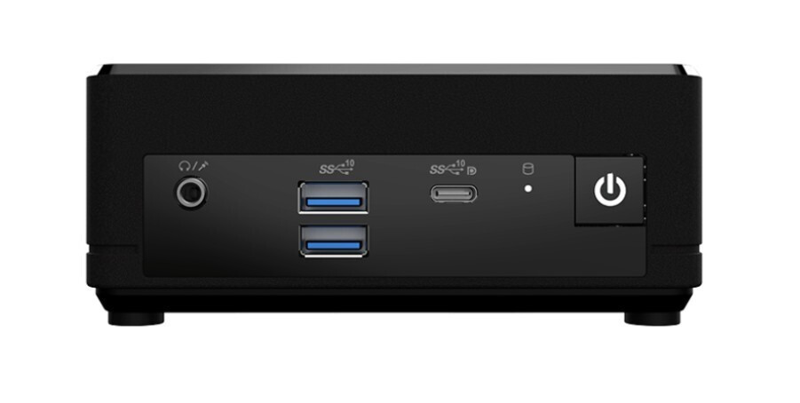 MSI Cubi N Adl Barebone (16GB DDR4 / 16GB M.2 / SSD / HDD) - Image 3