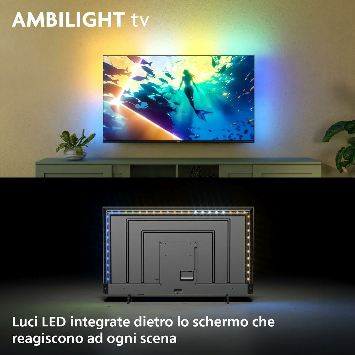 Philips Smart Τηλεόραση 43" 4K UHD LED Ambilight PUS8010 HDR (2025) 43PUS8010/12 - Image 5