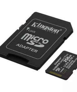 Alternative view of 256gb Microsdhc Memory Card Adapter Kingston Canvas Select Plus Class 10 Uhs-i Read Speed Up To 150mb/s