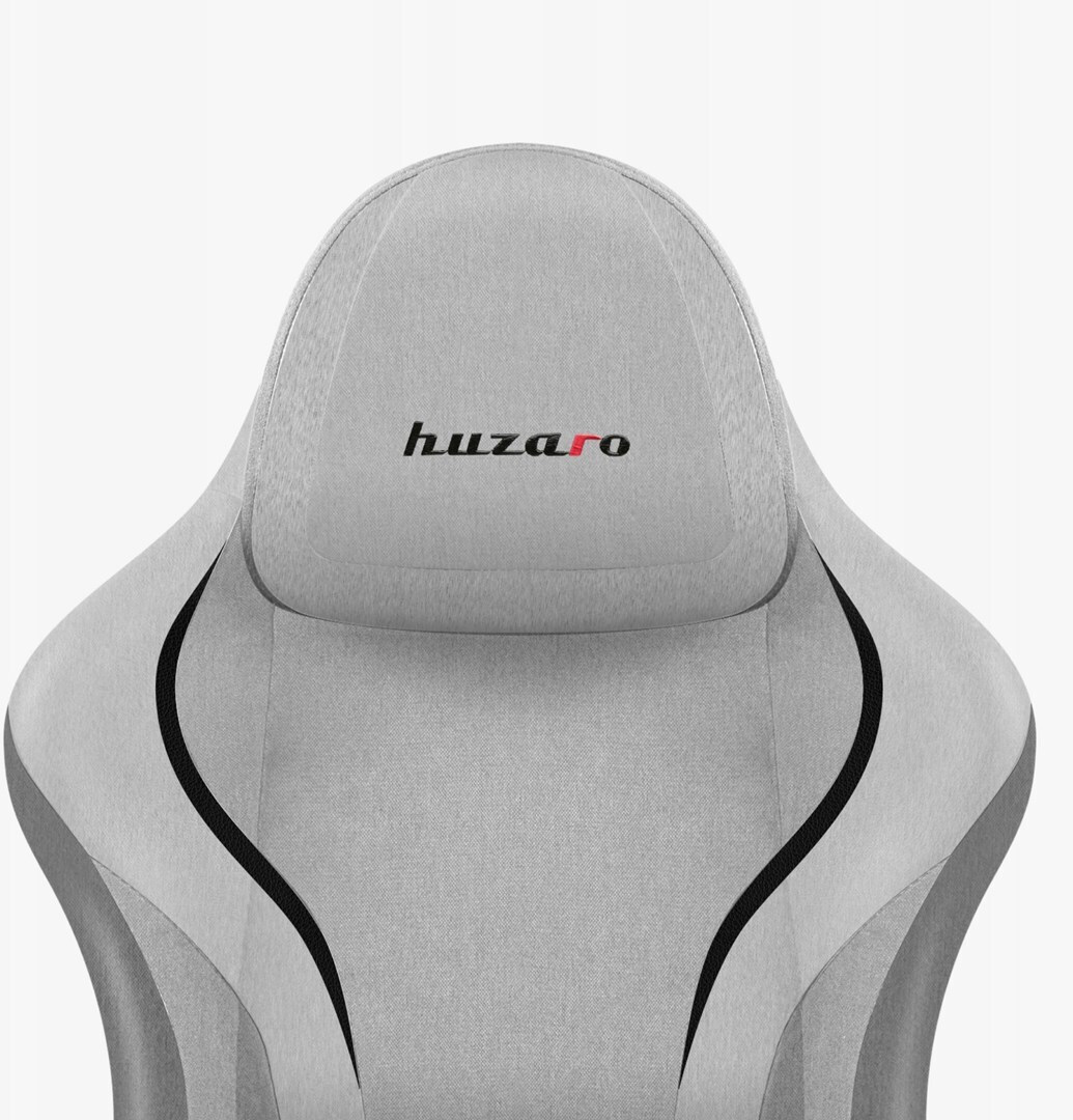 Huzaro Force 4.6 Υφασμάτινη Καρέκλα Gaming με Υποπόδιο Γκρι - Image 5
