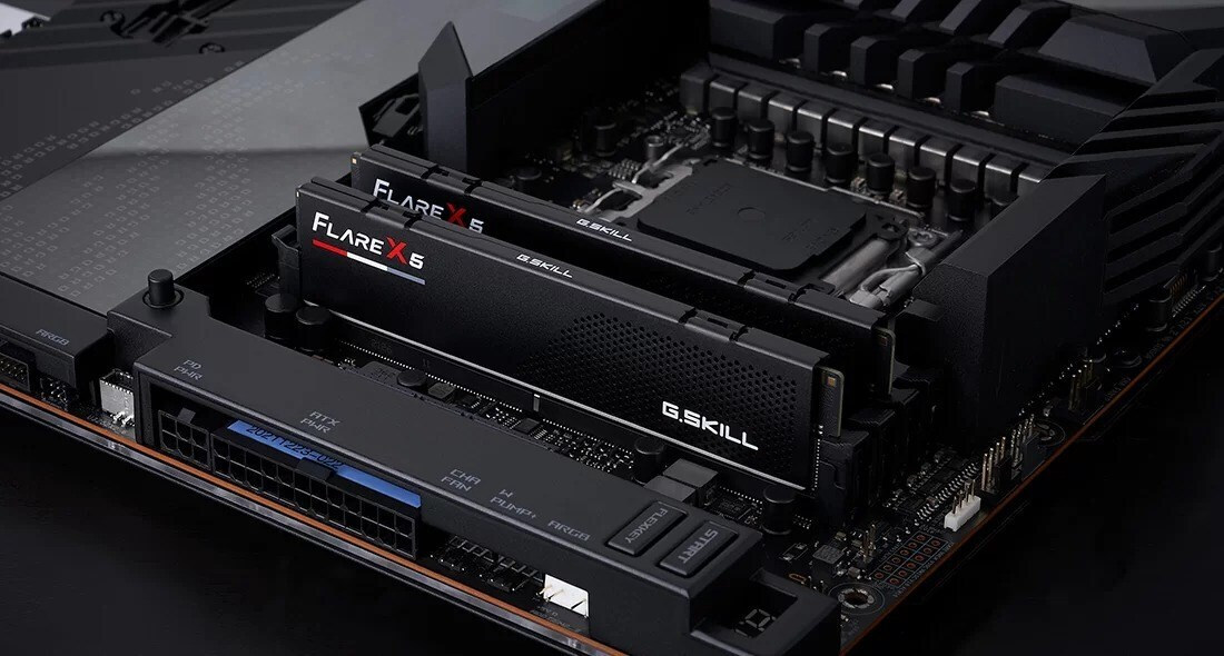 G.Skill Flare X5 DDR5 256GB RAM με 4x64GB Modules και Ταχύτητα 5600 για Desktop F5-6000J3644D64GX4-FX5 - Image 3