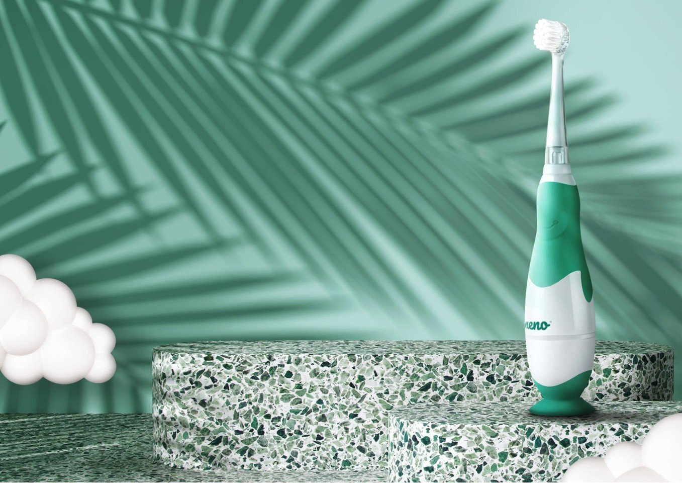 Neno Ηλεκτρική Οδοντόβουρτσα NENO Electric Toothbrush Incl 4 Brushing Heads για 3m+ - Image 3