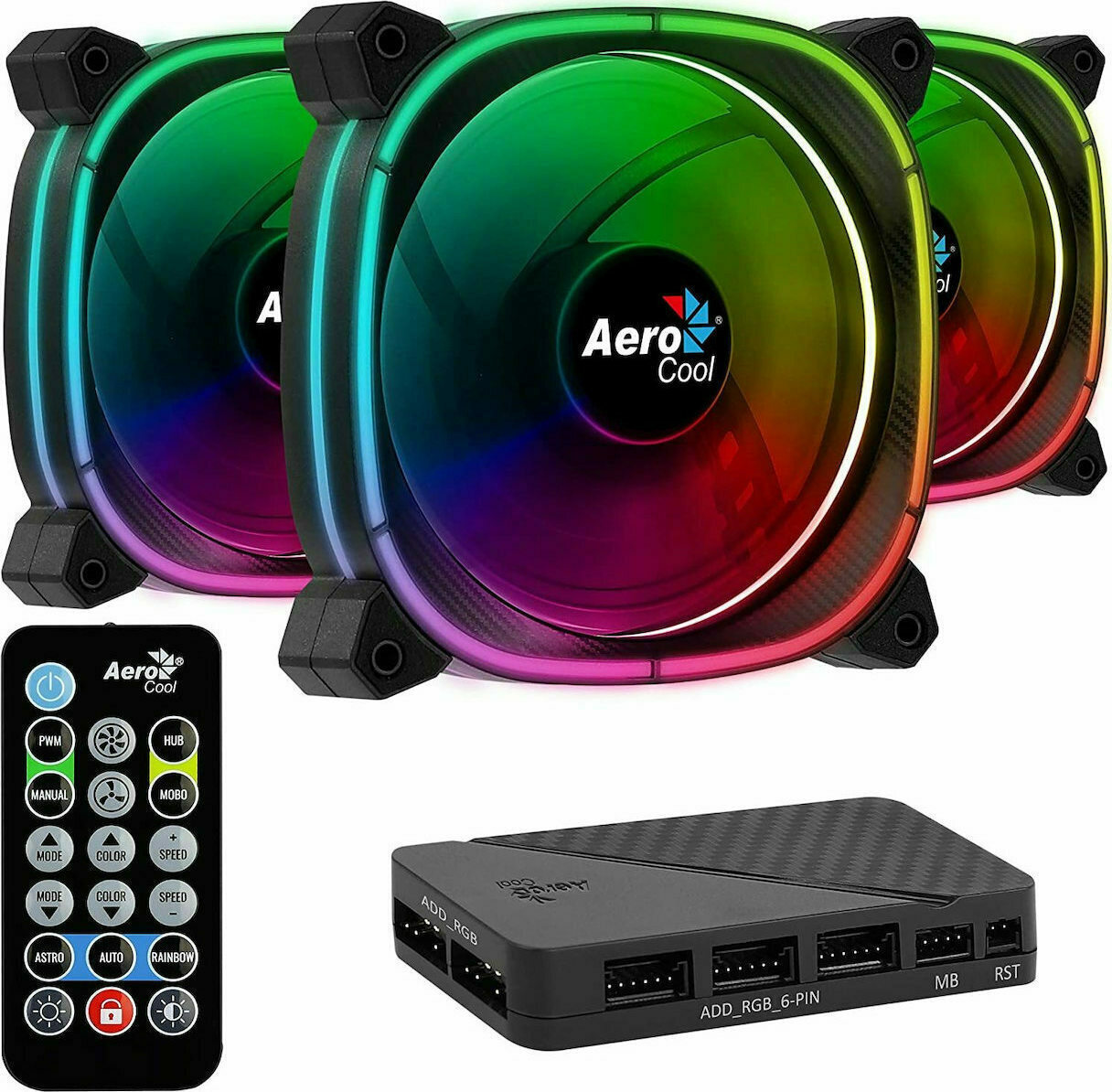 Aerocool Duo 12 Pro RGB Case Fan 120mm 3τμχ - Image 8