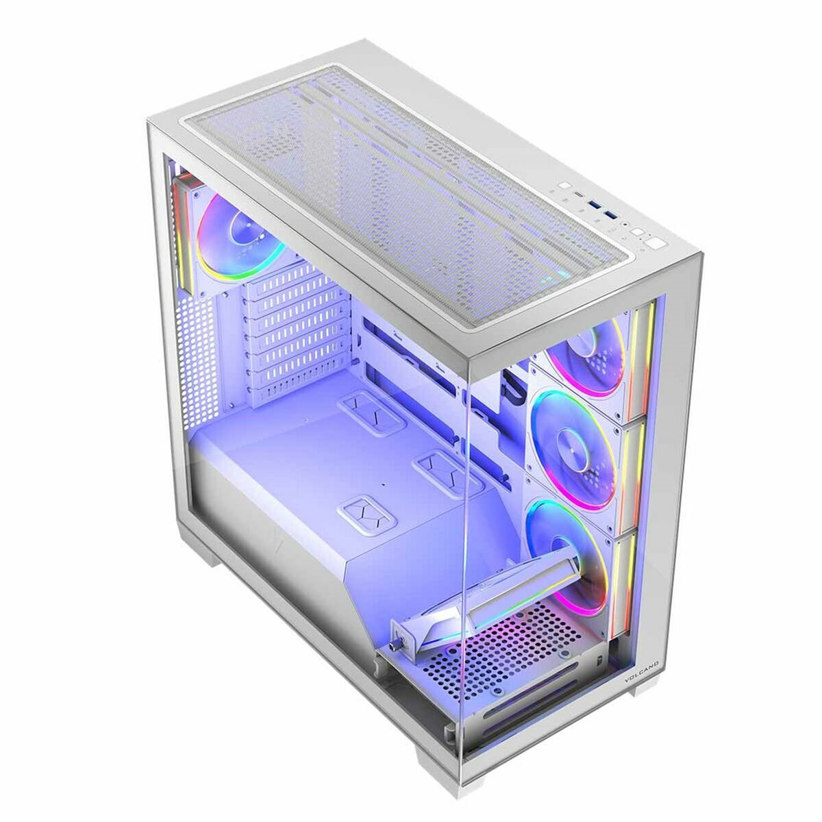 Modecom Volcano Stellar ARGB 8F Gaming Midi Tower με Πλαϊνό Παράθυρο - Image 8