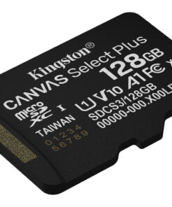Alternative view of Kingston Canvas Select Plus microSDXC 128GB Class 10 U1 A1 με αντάπτορα