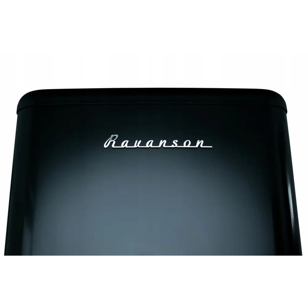 Ravanson Retro Ψυγειοκαταψύκτης 250lt Υ188.5xΠ54.5xΒ55εκ. Μαύρος LKK-250RB - Image 8