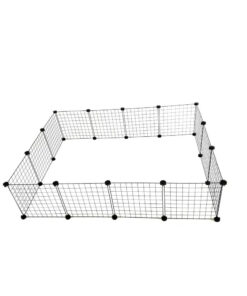 Alternative view of C&C Modular Dog Kennel Πάρκο Σκύλου 180x75εκ. από Μέταλλο σε Μαύρο Χρώμα 180 x 75 x 37εκ.