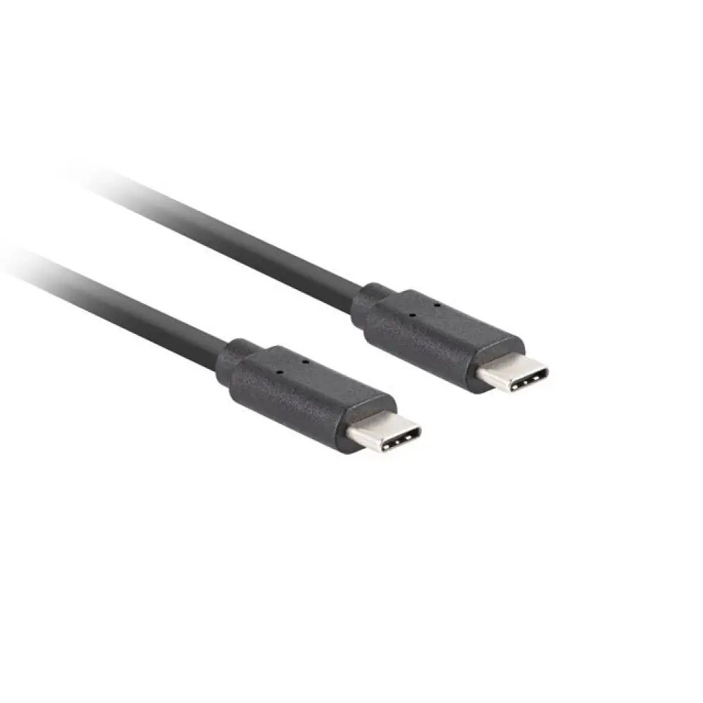 Lanberg USB 3.2 Cable USB-C male - USB-C 100W Μαύρο 1m (CA-CMCM-32CU-0010-BK)