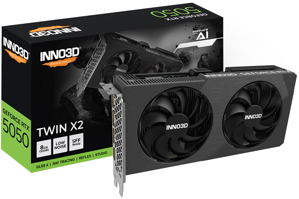 Inno 3D GeForce RTX 5050 8GB Twin X2
