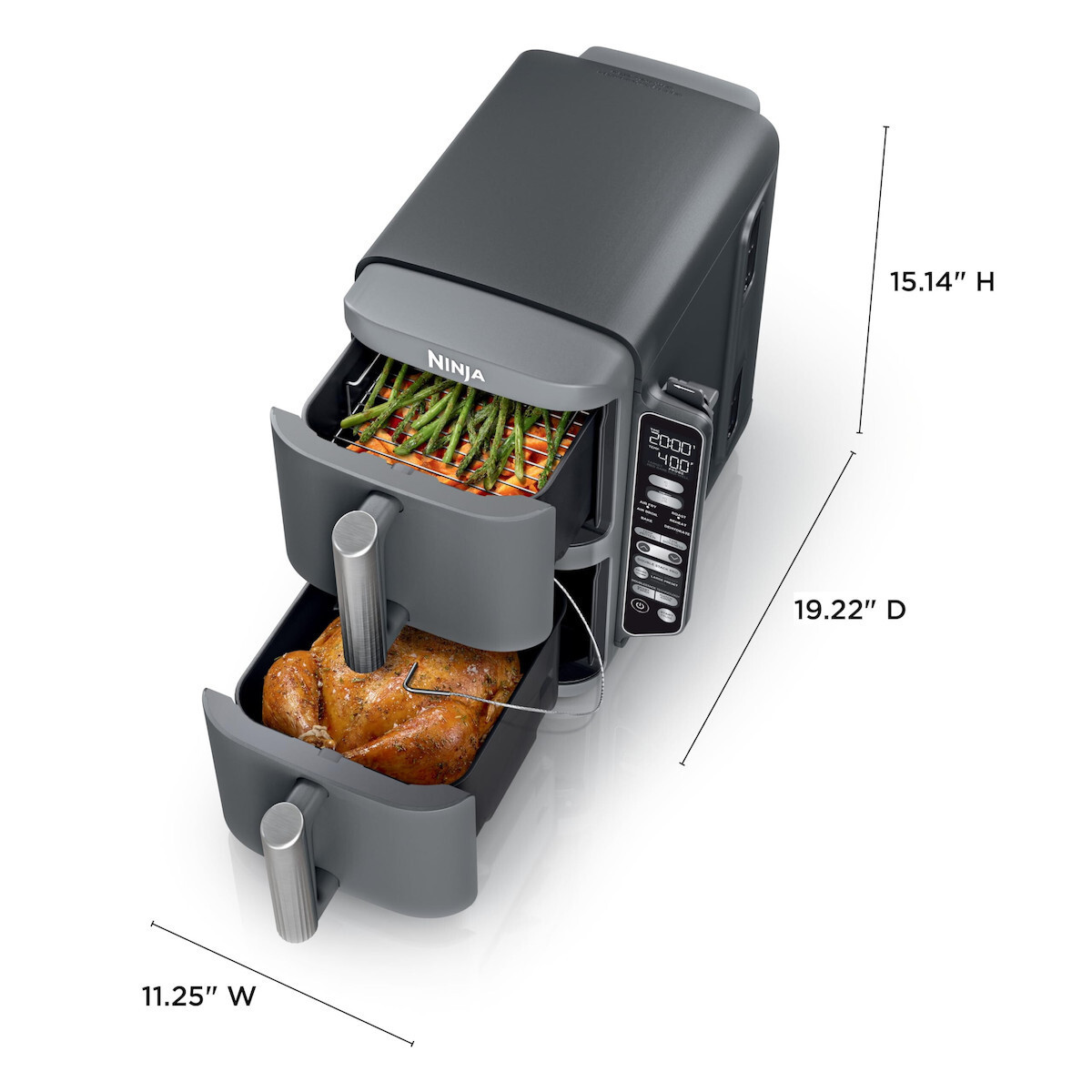 Ninja 9.5lt Γκρι SL451EU - Image 2