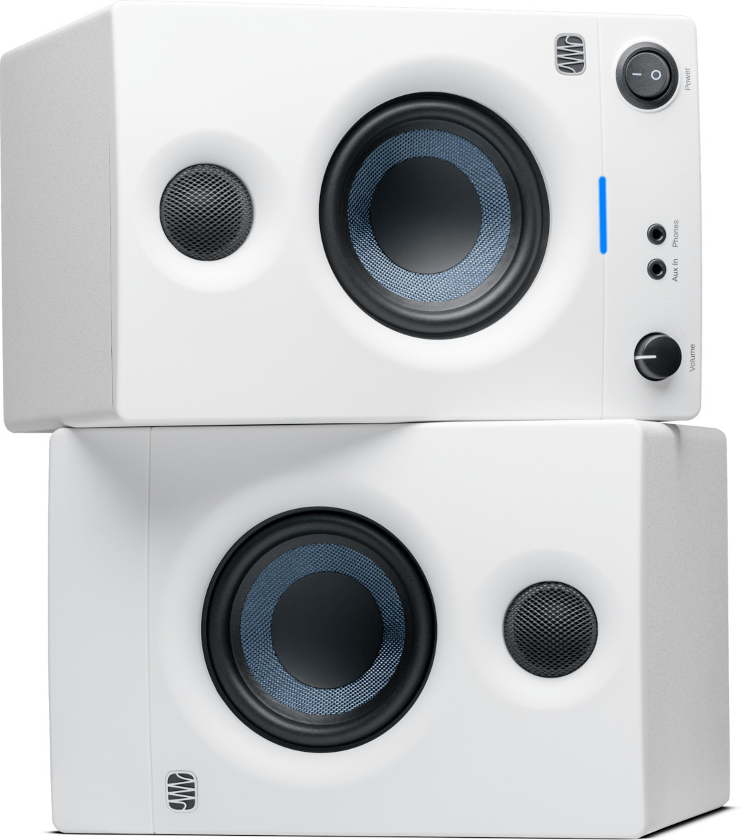 Presonus Eris 3.5 2nd Gen GKSPSSGLO0029 Αυτοενισχυόμενα Ηχεία Studio Monitor 2 Δρόμων 50W (Ζεύγος) Λευκό