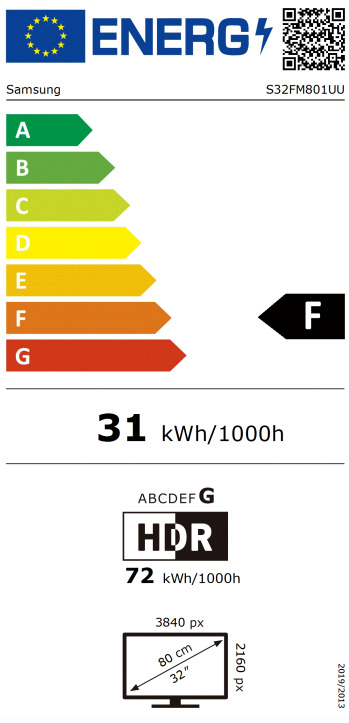 Samsung M8 M80F 32" VA HDR 4K 3840x2160 - Image 5