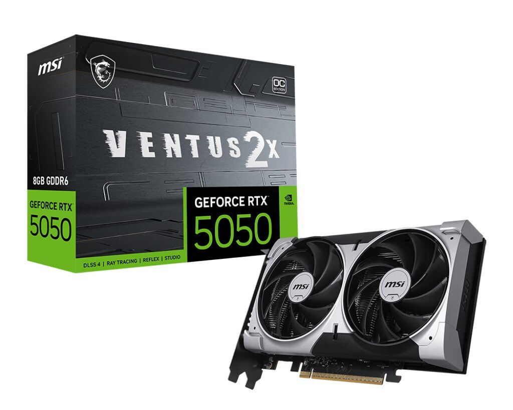MSI GeForce RTX 5050 8GB Ventus 2X OC