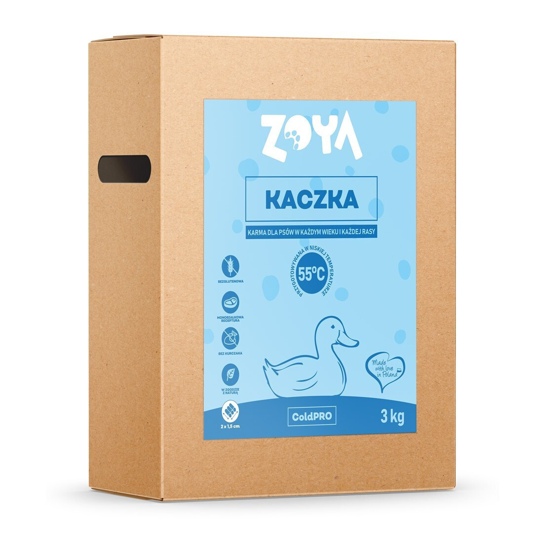 Zoya 3kg Ξηρά Τροφή Σκύλων με Πάπια
