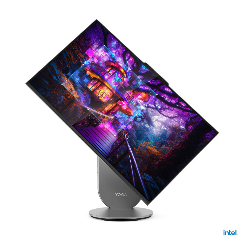 Lenovo Yoga AIO 27IAH10 27" (Ultra 5-125H/16GB/1TB) Luna Grey US - Image 8