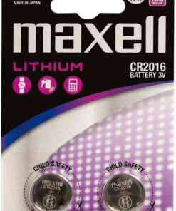 Maxell Μπαταρίες Λιθίου Ρολογιών CR2016 3V 2τμχ