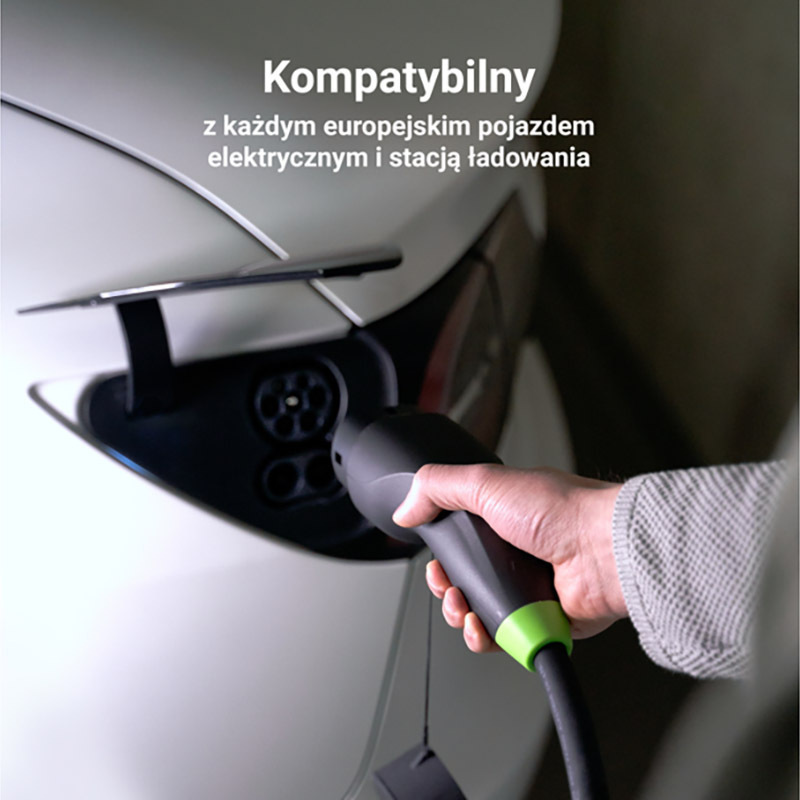 Green Cell Καλώδιο Φόρτισης 5m Type 2 - Type 2 EVKABGC01 - Image 4